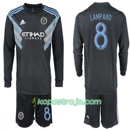 Billiga Fotbollströjor New York City LAMPARD 8 Barn Borta tröja 2018/19 Långärmad